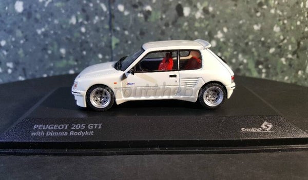 Solido 1:43 - Peugeot 205 DIMMA wit 1:43 Solido Sol035