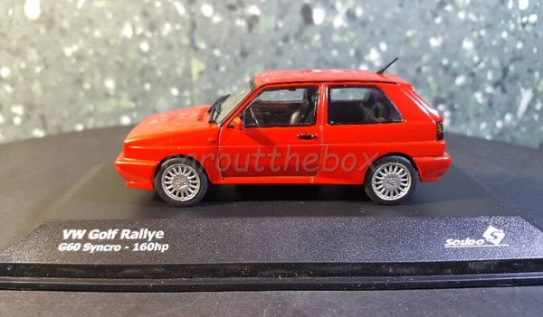 Solido 1:43 - Vw Golf Rally Rood 1:43 Solido Sol051