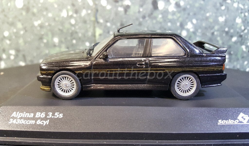 Solido 1:43 - BMW Alpine B6 zwart Solido Sol055