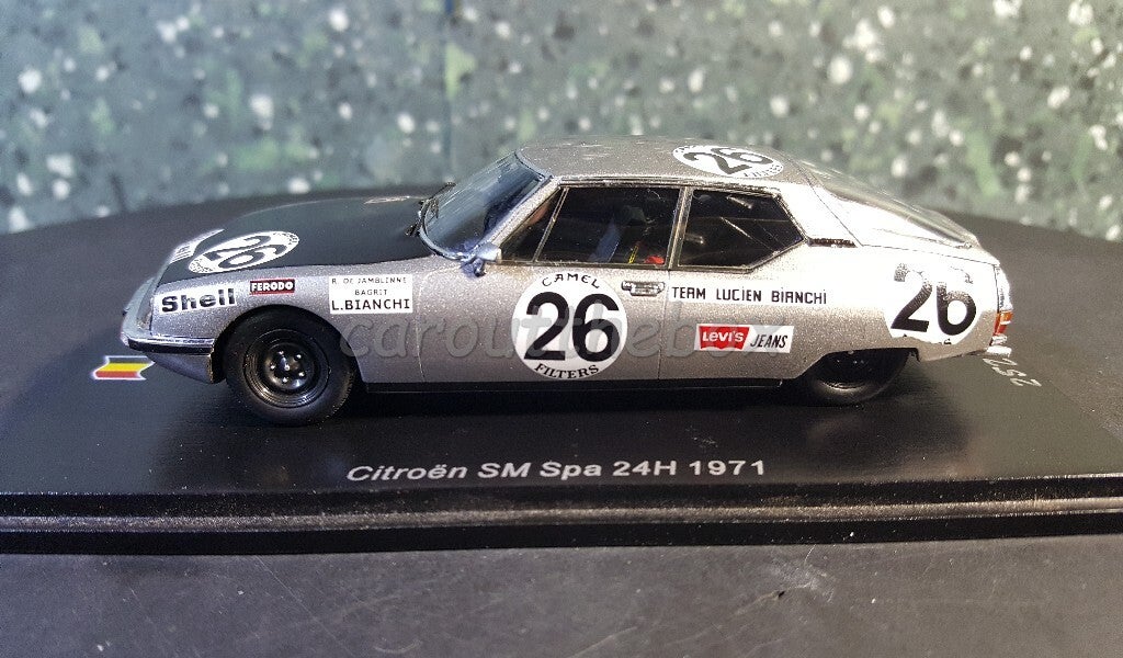 Spark - Citroen SM #26 24H Spa 1971 sp069