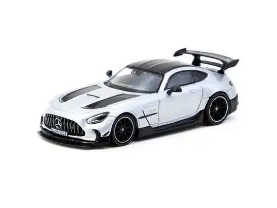 Tarmac Works 1/64 - Mercedes-Benz AMG GT Black Series Silver Metallic Tar058