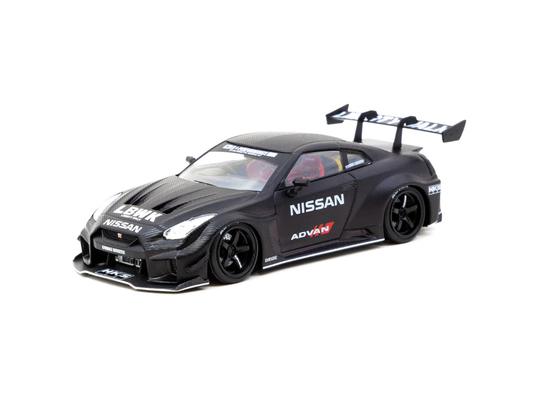 Tarmac Works Ixo 1/43 - Nissan 35GT-RR LB- silhouette works carbon black Tar078