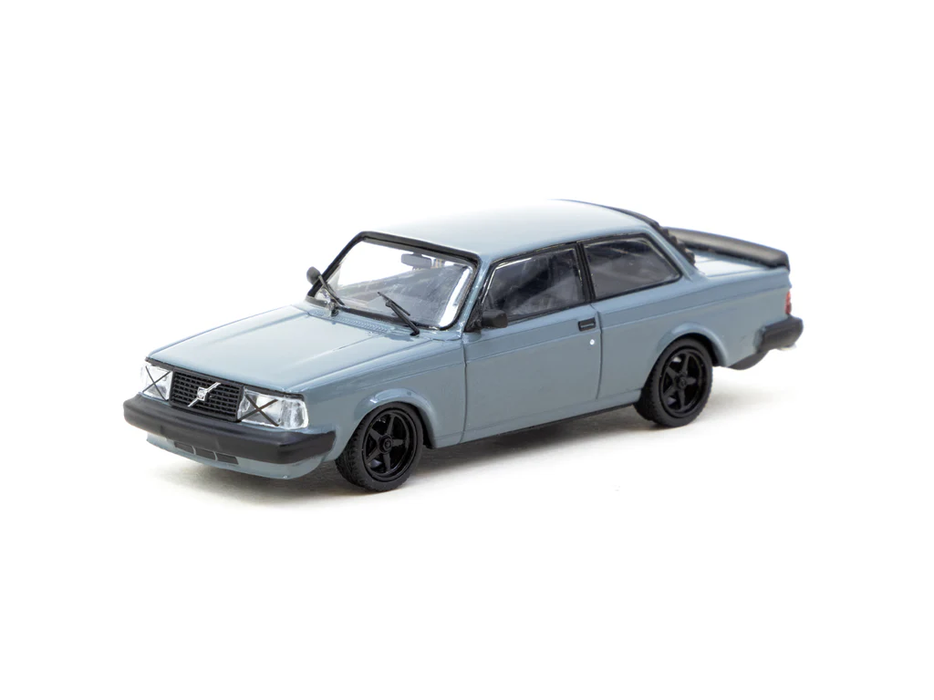 Tarmac Works 1/64 - Volvo 242 Custom Grey Tar097