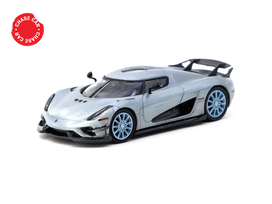 Tarmac Works 1/64 - Koenigsegg Regera Light Blue Metallic CHASE Tar111