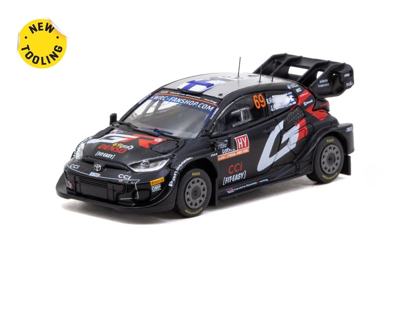 Tarmac Works 1/64 - Toyota GR Yaris Rally #69 Tar173