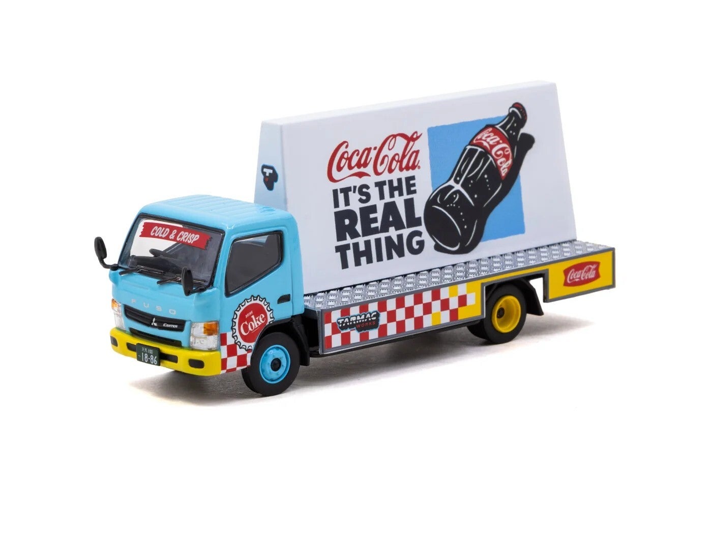 Tarmac Works 1/64 - Mitsubishi Fuso Canter Coca Cola v2 Tar182