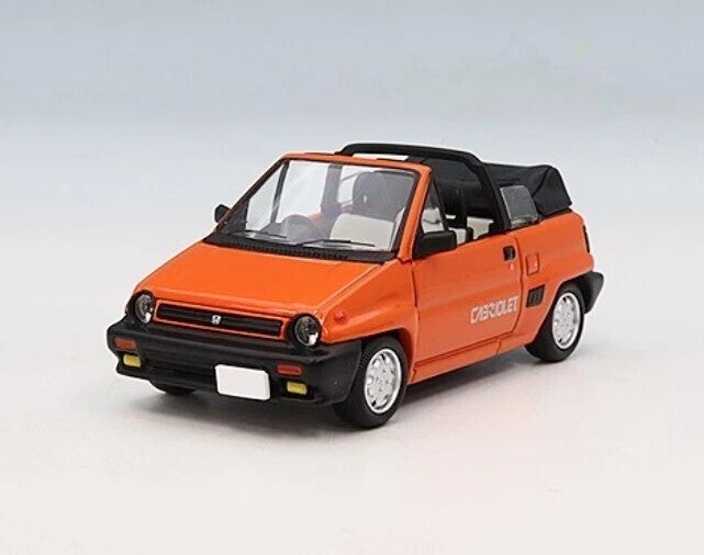Tomytec 1/64 - Honda City cabriolet 1984 Orange Tom03
