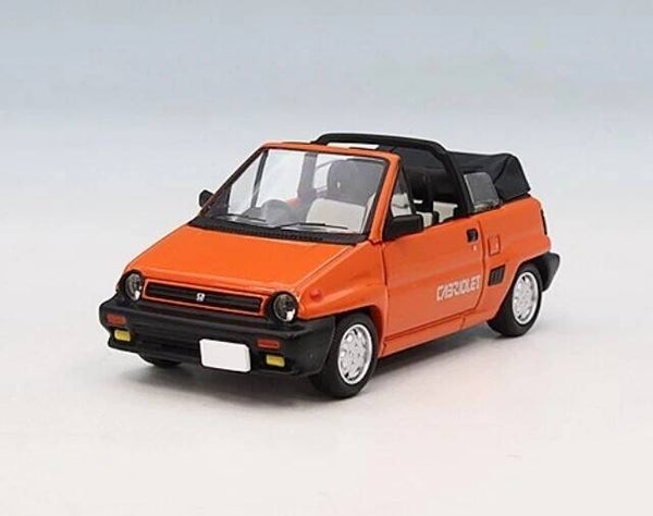 Tomytec 1/64 - Honda City cabriolet 1984 Orange Tom03