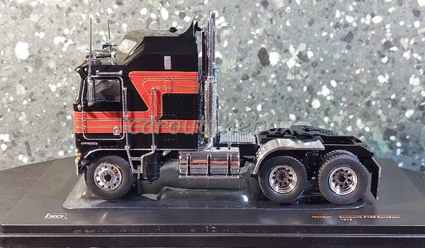 Ixo truck 1:43 - Kenworth K 100 Aerodyne 1976 Black V1230