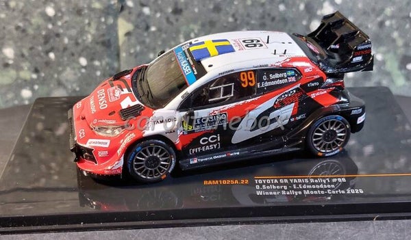 Ixo sport 1:43 - Toyota GR Yaris Rally1 #99 Rally Monte-Carlo 2026 V1278