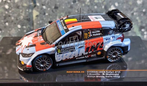 Ixo sport 1:43 - Hyundai i20 N Rally1 #11 Rally Monte-Carlo 2026 V1283