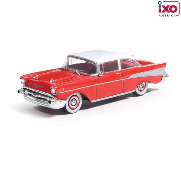 Ixo auto 1:64 - Chevrolet Bel Air 1957 Red V1288