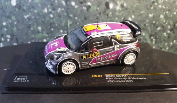 Ixo sport 1:43 - Citroen DS3 #14 Van MERKSTEIJN V013