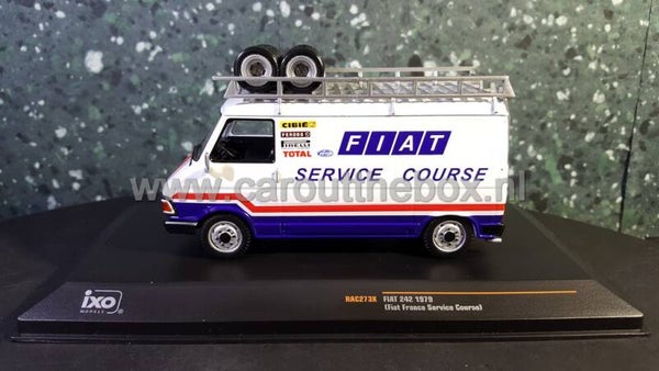 Ixo sport 1:43 - Fiat 242 Fiat France Service Cours V245