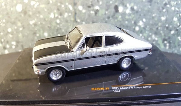 Ixo auto 1:43 - Opel Kadett B coupe rallye 1967 Grey V820