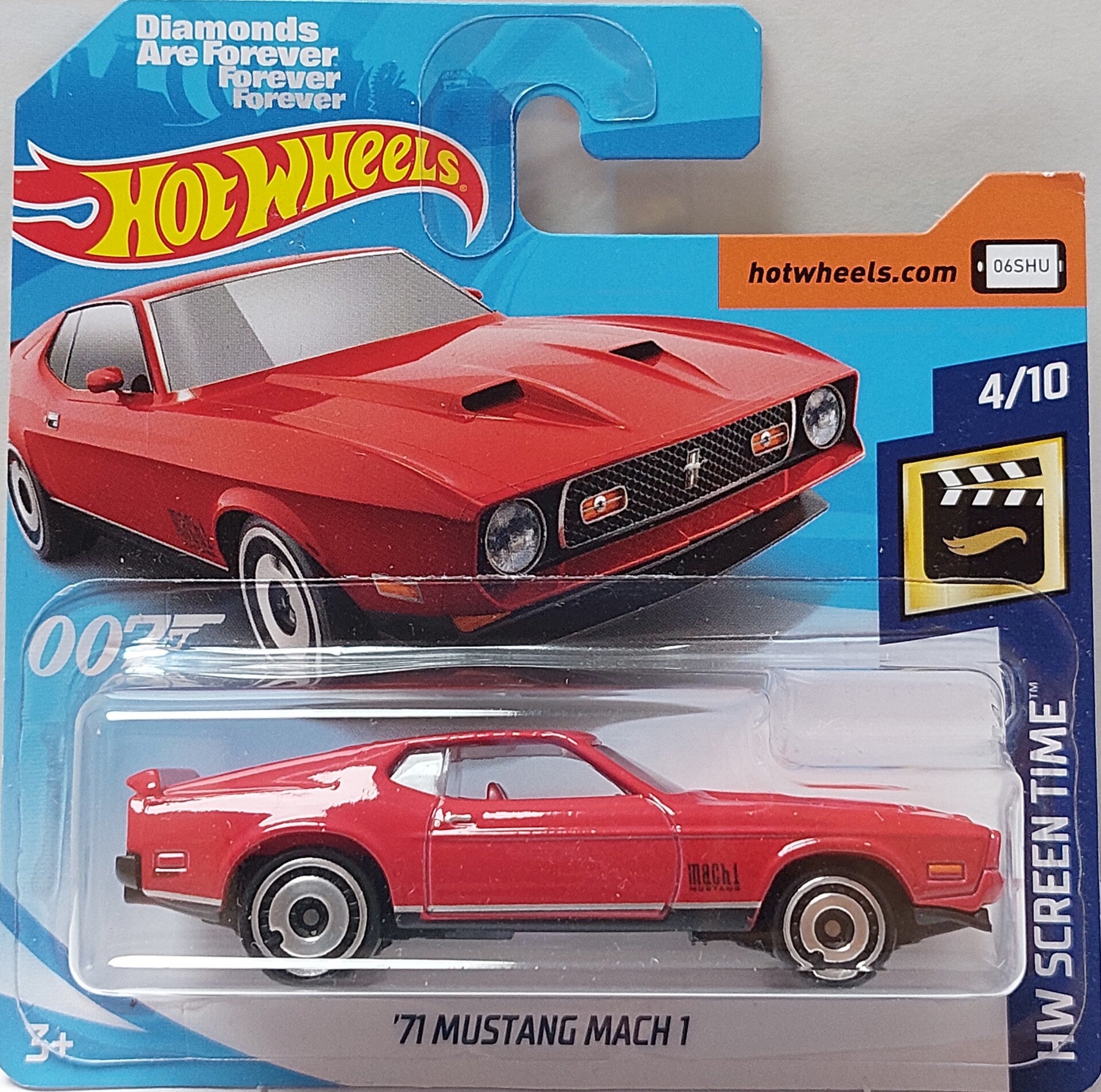 Hotwheels 2019 '71 Mustan Mach I