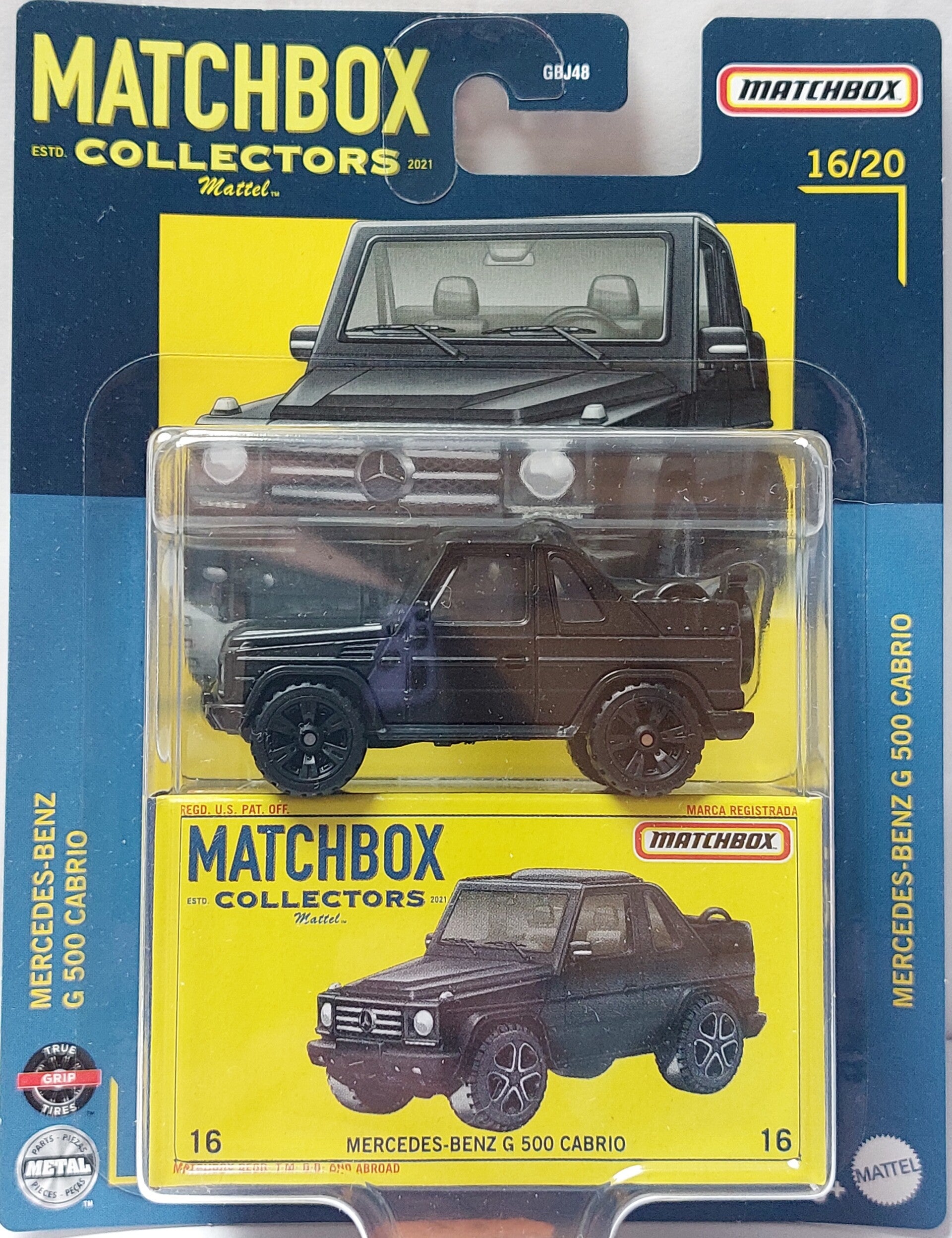 Matchbox Collectors Mercedes Benz G 500 Cabrio