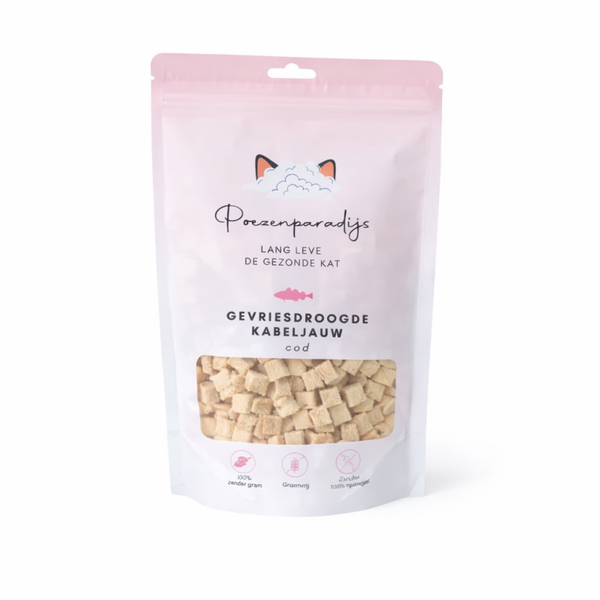 Poezenparadijs Gevriesdroogde KABELJAUW