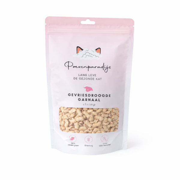 Poezenparadijs Gevriesdroogde GARNAAL