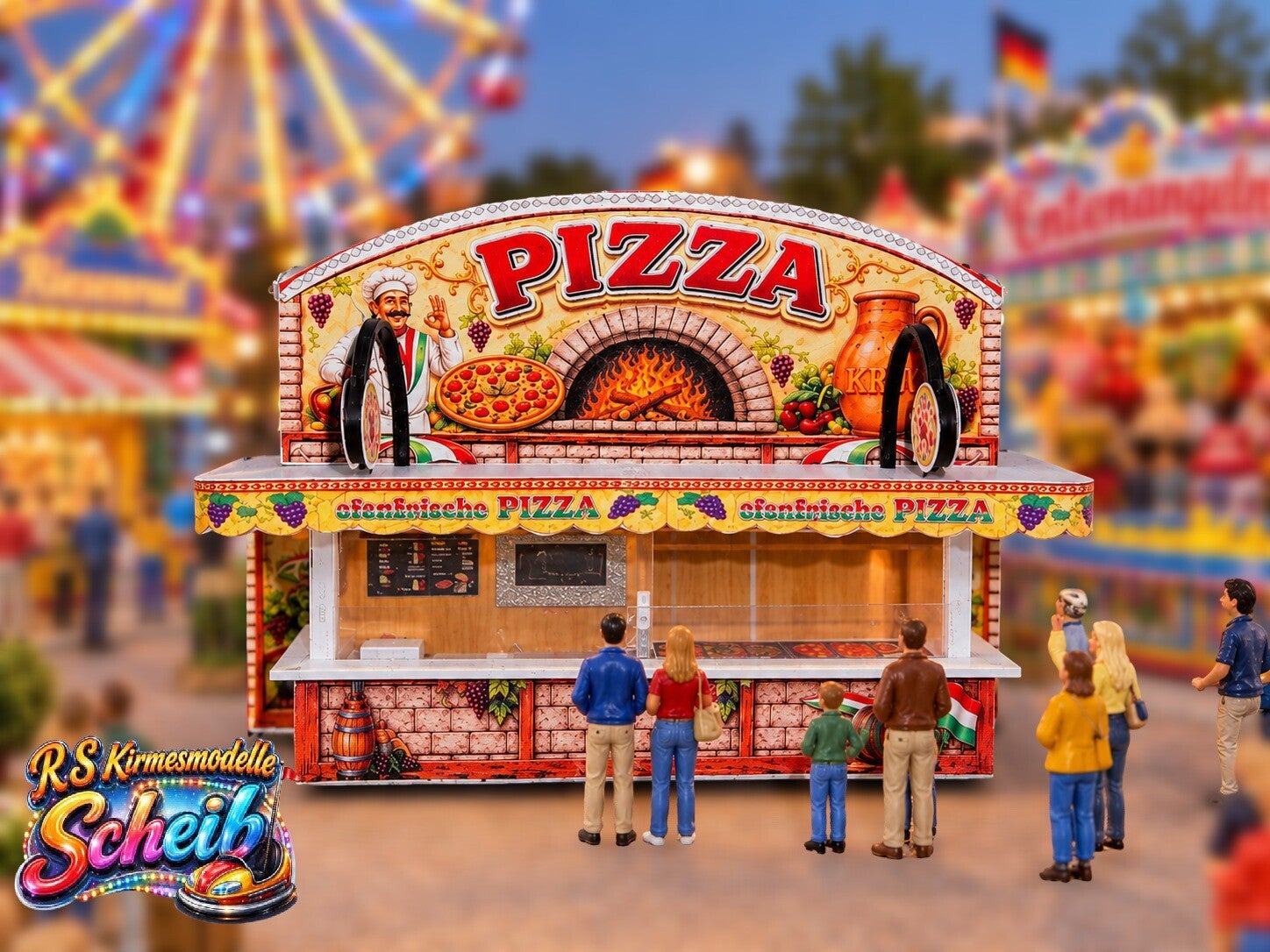H0 Modell "Pizza Krug" Bausatz