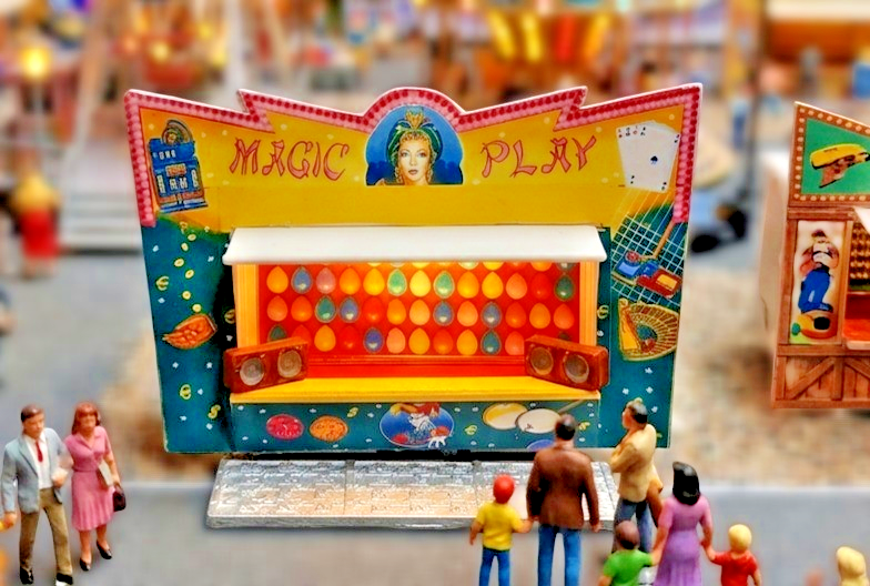 H0-Bausatz „Magic Play“ – Pfeilwerfen!