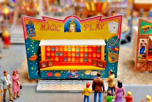 H0-Bausatz „Magic Play“ – Pfeilwerfen!