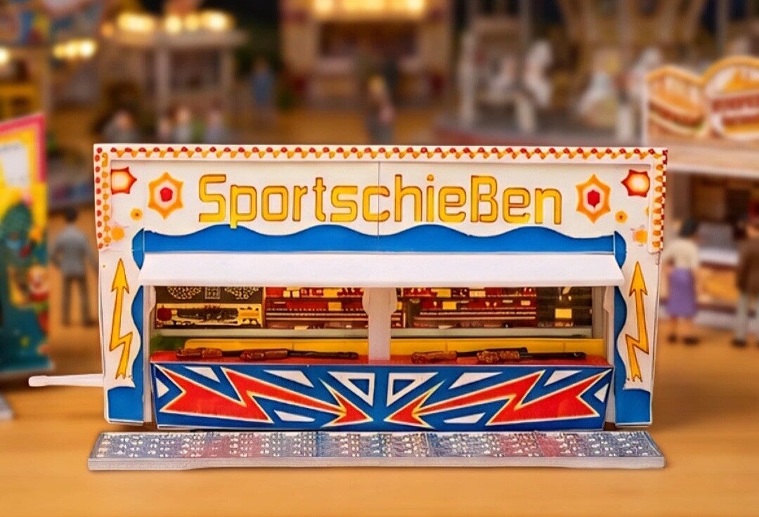 H0 Bausatz Schießbude "Sportschießen"