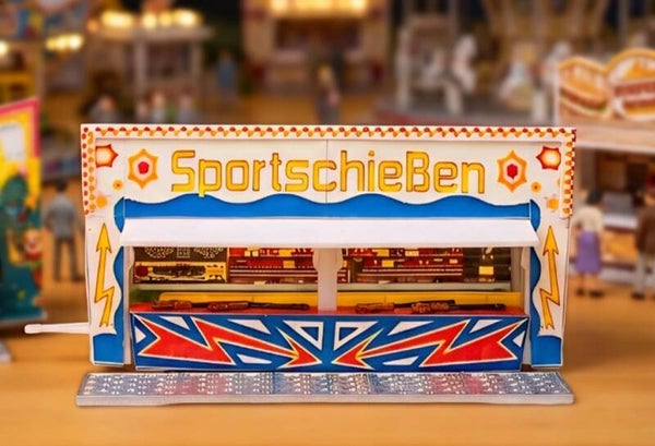 H0 Bausatz Schießbude "Sportschießen"