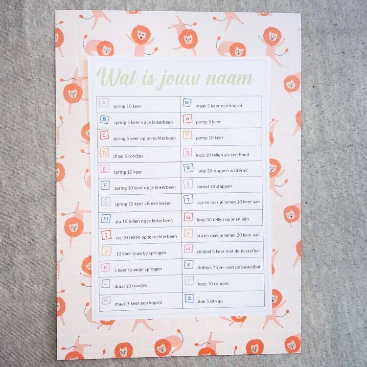 bewegend leren, juf isis, vierde leerjaar, lager onderwijs, spel, kennismaking