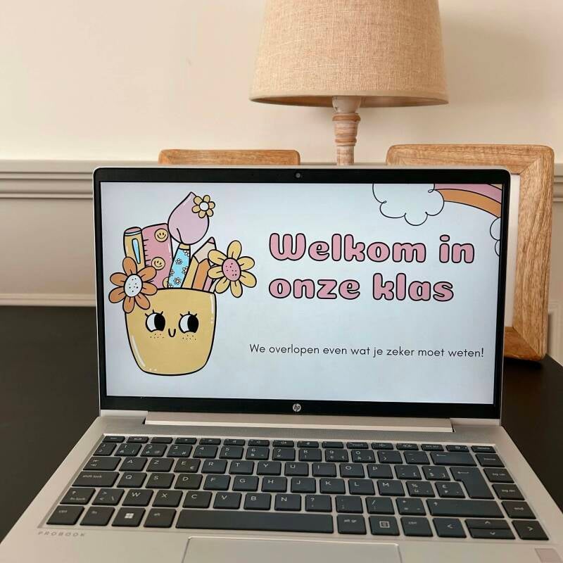 juf isis, lager onderwijs, vierde leerjaar, start schooljaar, presentatie eerste schooldag