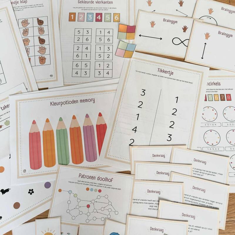 juf isis, executieve functies, executieve functies trainen, executieve functies spelletjes, lager onderwijs, vierde leerjaar, groep 6, klasmanagement