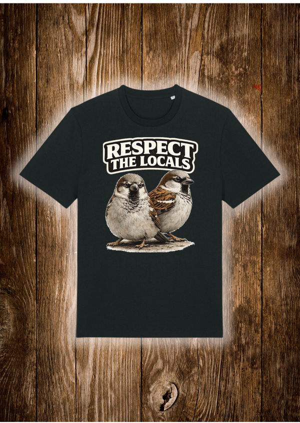 RESPECT THE LOCALS Naturschutz Geschenk - Organic Basic Shirt