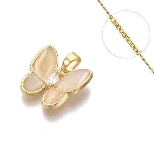 Collier papillon