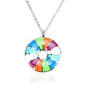 Collier pour femme - Acier doré - Pendentif Les Laly's - 303