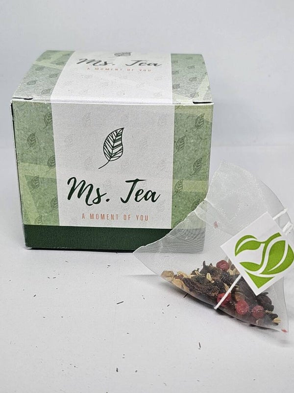 Green Chai pyramids (10 stuks)