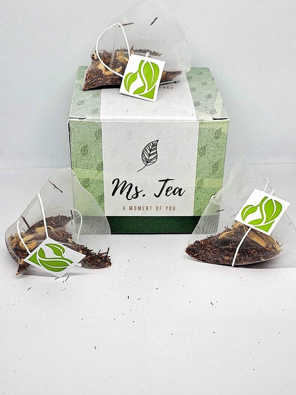 Theepyramides Rooibos African orange (10 stuks)