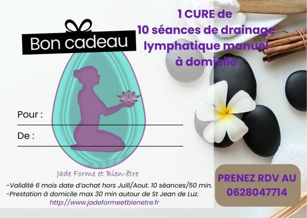 Cure 10 séances de drainage lymphatique manuel