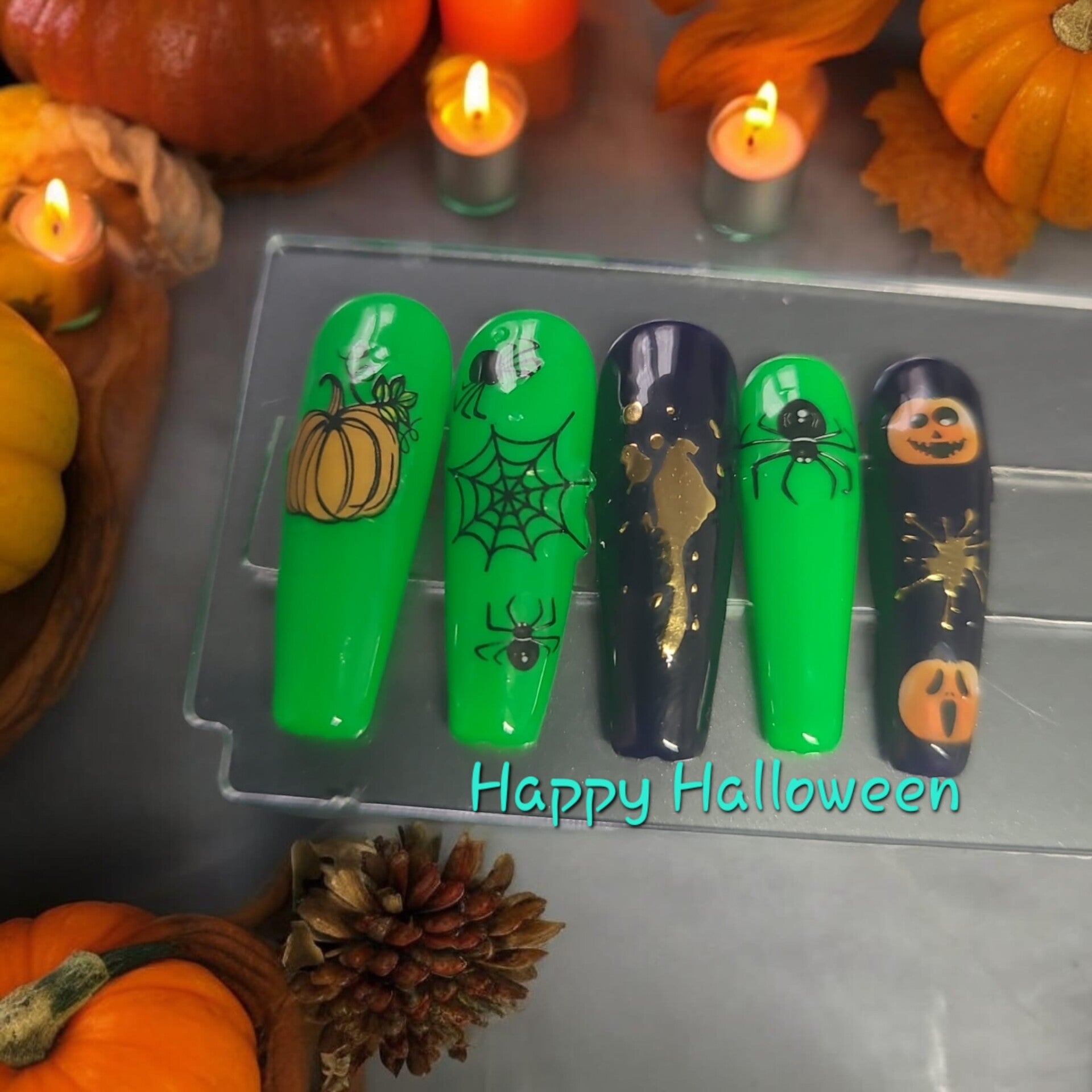 Set  "Happy halloween"
