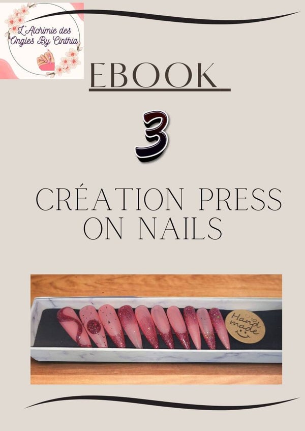 Ebook - Création des press on nails