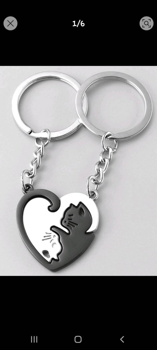 Porte Clés - Duo Chaton Amitié