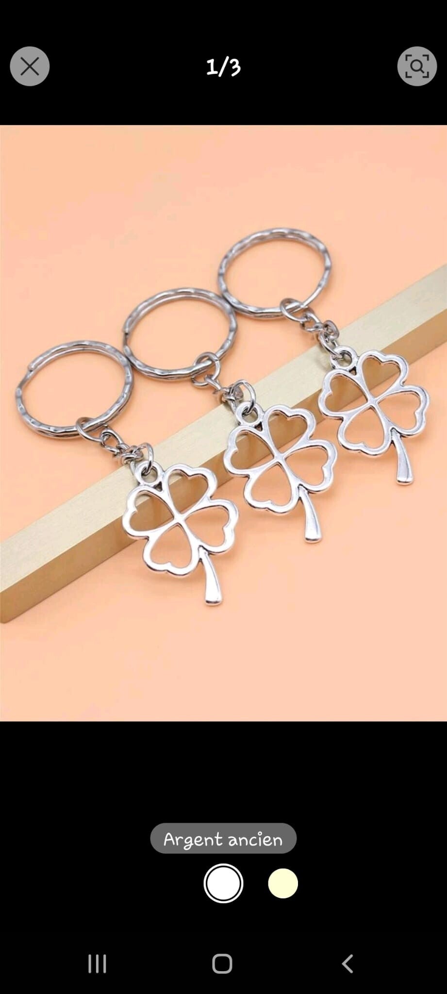 Porte Clés - Trèfle