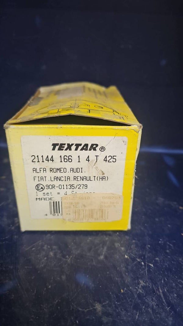 TEXTAR 2114401 Bremsbelagsatz, Scheibenbremse