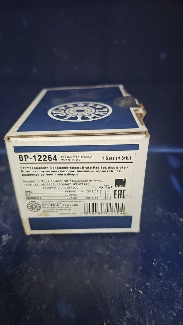 TEXTAR 2341703 Bremsbelagsatz, Scheibenbremse
