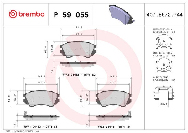 BREMBO P 59 055