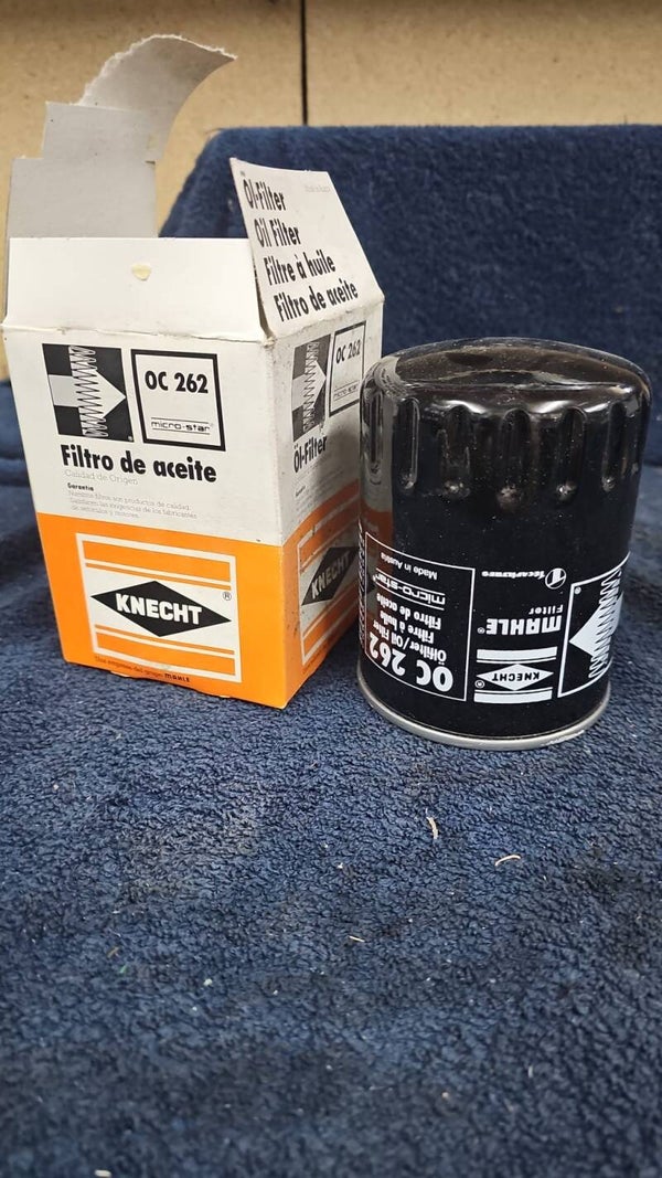 Ölfilter OC-262   AUDI:	028115561B 068115561E CUPRA:	028115561B 068115561E FORD:	1037150 1085801 1318700 1318701 3U7J6714AA 3U7J6714BA 95VW6714BB 97VW6714AA EFL401 EFL402 SEAT:	028115561B 068115561E SKODA:	028115561B 068115561E VW:	028115561B 068115561E