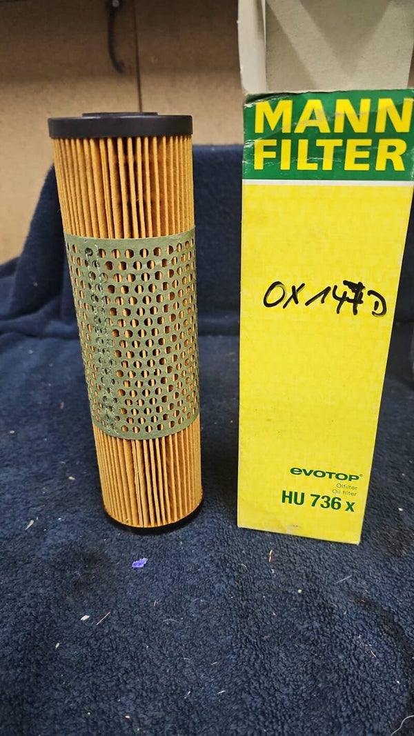Ölfilter HU-736-x MERCEDES-BENZ:	120 180 00 09 120 184 01 25 120 184 02 25 120 184 03 25 A 120 180 00 09 A 120 184 01 25 A 120 184 02 25 A 120 184 03 25