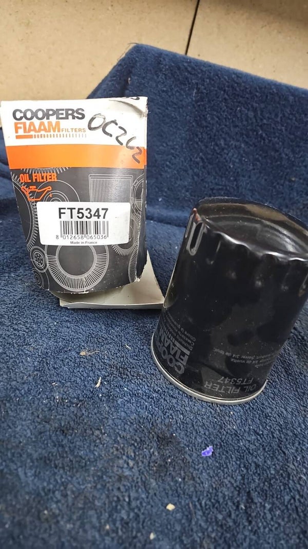 Ölfilter FT5347 AUDI:	028115561B 068115561E CUPRA:	028115561B 068115561E FORD:	1037150 1085801 1318700 1318701 3U7J6714AA 3U7J6714BA 95VW6714BB 97VW6714AA EFL401 EFL402 SEAT:	028115561B 068115561E SKODA:	028115561B 068115561E VW:	028115561B 068115561E