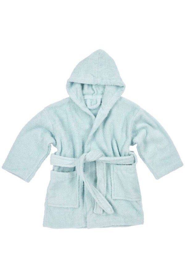 Badjas Basic Badstof - Lichtblauw - Meyco Baby
