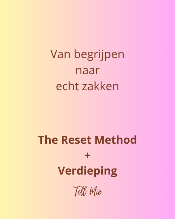 Bundel korting The Reset Method & Verdieping