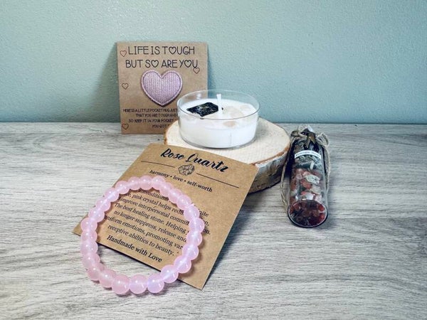Zelfliefde kit - Roze quartz